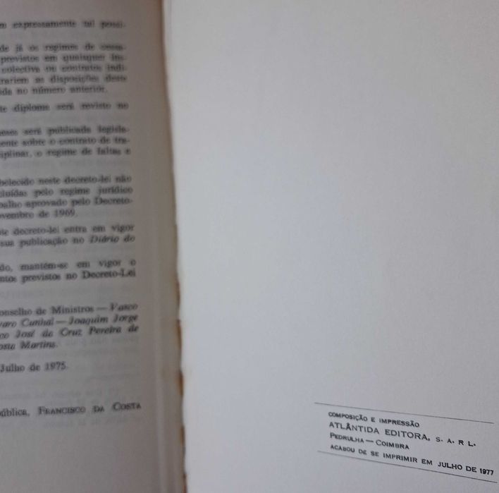 Lei dos despedimentos 1977