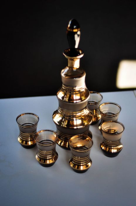 Продам набір із Богемського скла