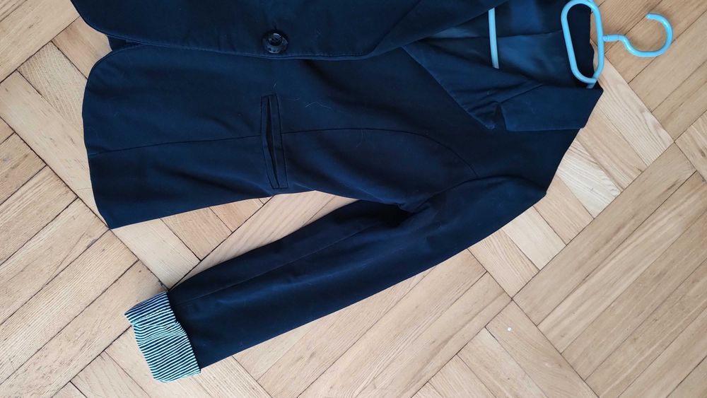 Czarna marynarka, rozmiar S