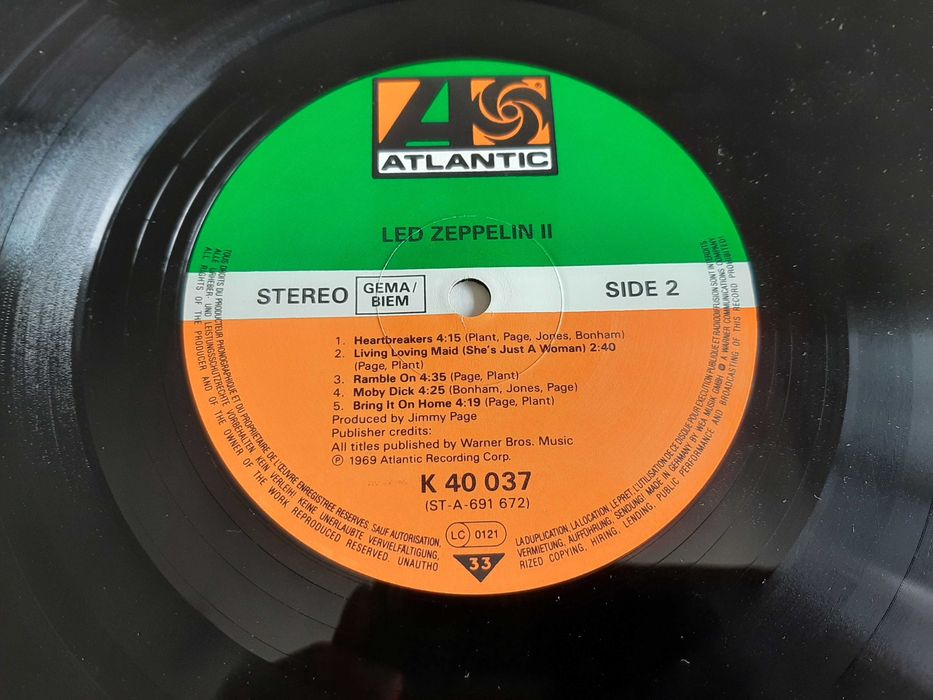 Led Zeppelin - Led Zeppelin II - Europa - Vinil LP