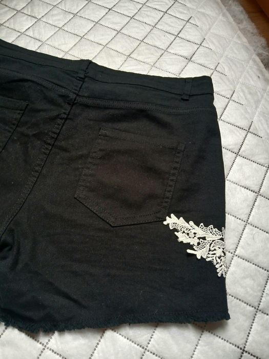 Spodenki Jeans Czarne 42-44