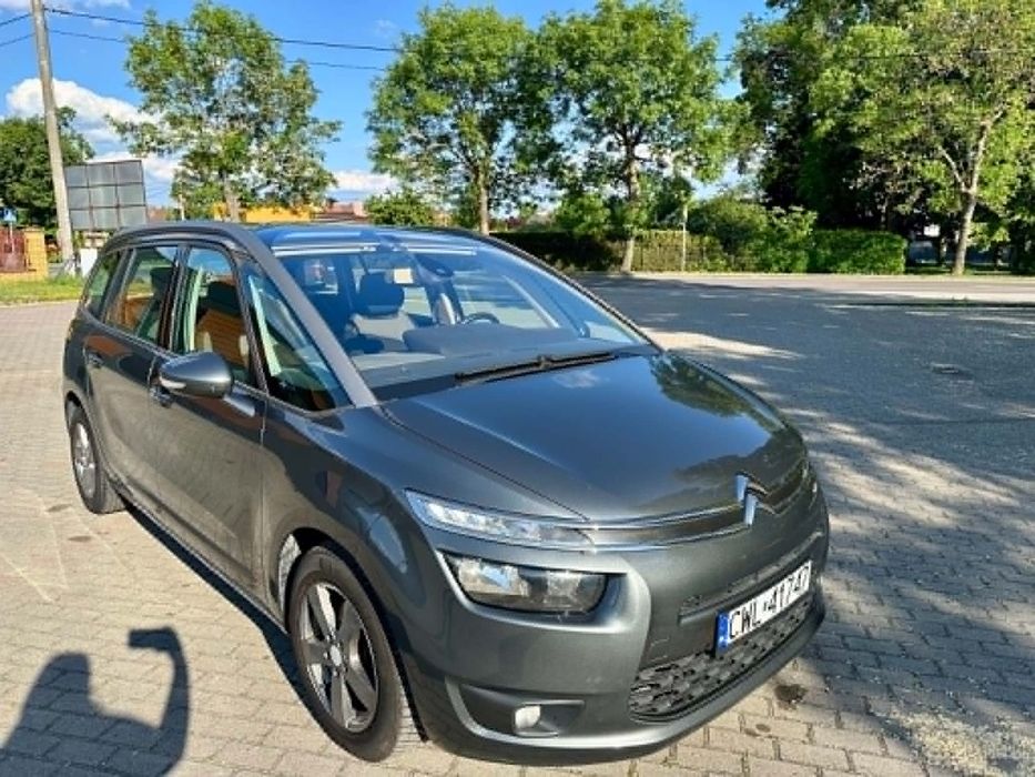 Citroën C4 Grand Picasso Bardzo doinwestowany, nowy rozrzad, automat, 7 miejsc, dotykowa navi,