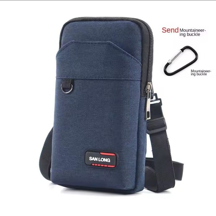 Torba do paska - niebieska