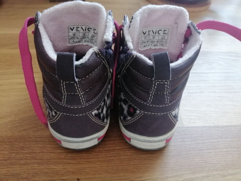 Trampki r. 28 półbuty jak converse lekko ocieplane jesień