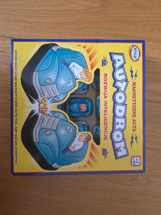 Gra magnetyczna Autodrom magnetyczne auta - nowa