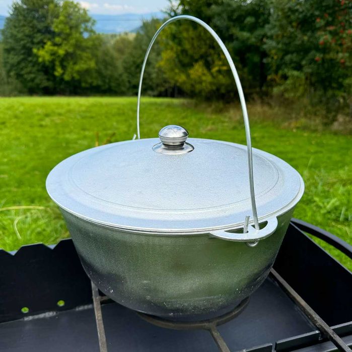 Котелок алюмінієвий / Aluminiowy garnek / Kociołek / Казан