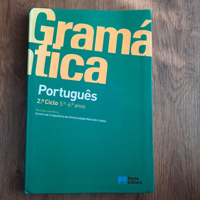 5º e 6º anos, Gramática Português, 2º ciclo, Poro Editora