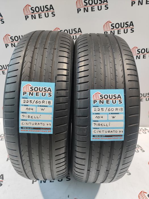 2 pneus semi novos 225-60R18 Pirelli - Oferta dos Portes