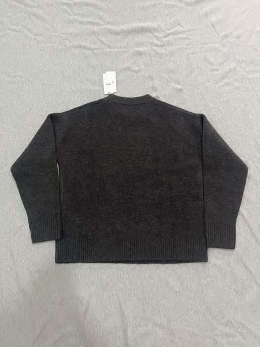 Ami Paris Off White Ami de Coeur Crew Neck Grey (M/L)