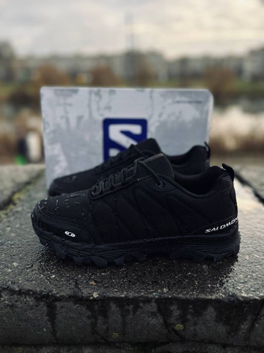 Мужские зимние термо кросовки salomnu чоловічі термо кросівки саломон