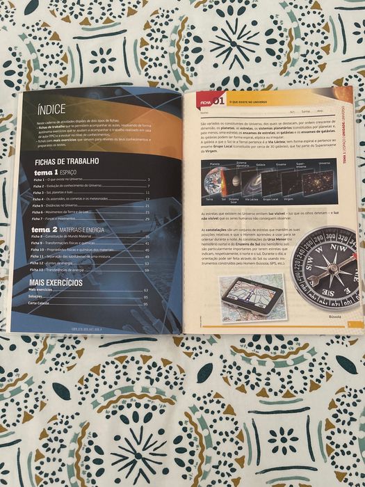 Caderno de Atividades Físico-Química 7º Ano Zoom