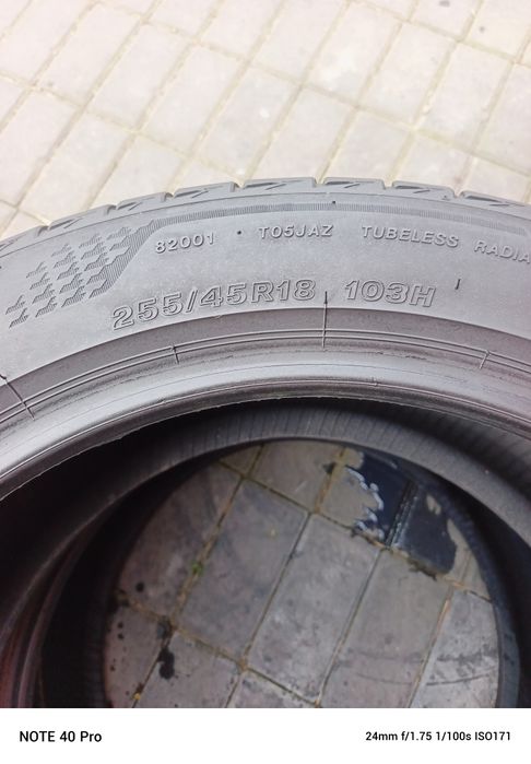 Opony 255/45/18 Bridgestone Turanza T005