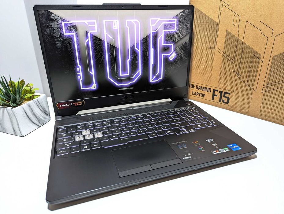 LAPTOP GAMINGOWY Asus TUF F15 RTX 3050 Intel i5-11400H 144 hz