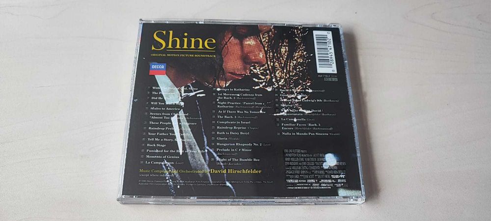 CD Banda Sonora Original – Shine (1996)