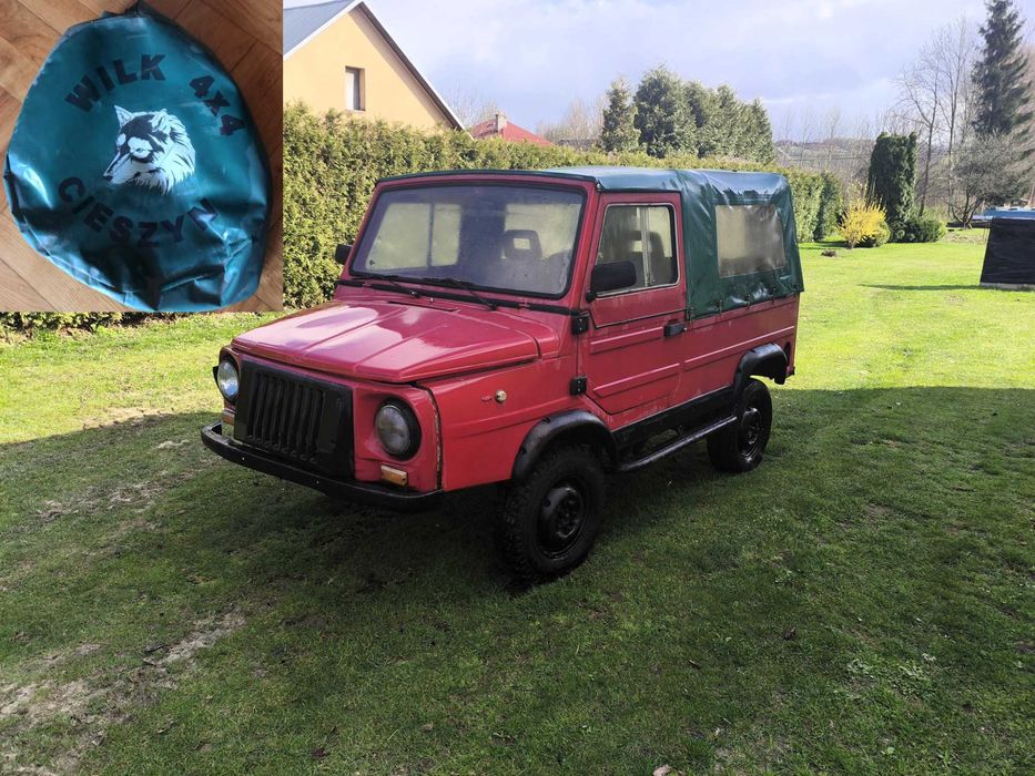 WILK 1302 Polski samochód 4x4 reduktor UAZ Luaz 969M * 1 z 1000 sztuk *