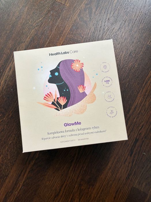 Glow me kolagen health Labs malinowy 29 saszetek