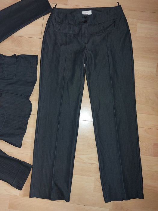 Zakiet spodnie garsonka 36 38 damska czarna