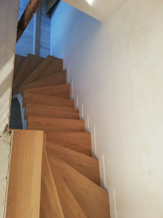 Schody, nakładki,dąb,jesion