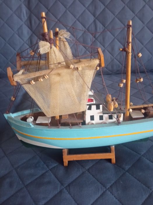 Barcos de pesca decoração