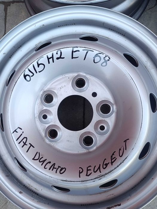 диски 5/118/15 ET68, фіат дукато , пежо боксер