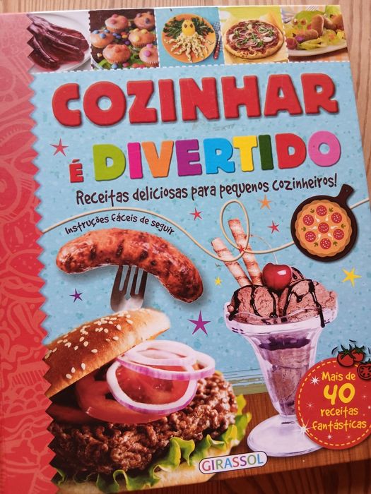 Livro " Cozinhar é Divertido"