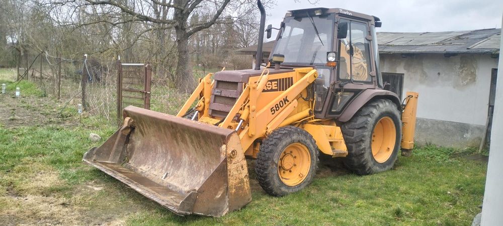 Case 580K  Koparko-Ładowarka TURBO 4X4 580G 580SR 580SK 580T 580F JCB 3CX CAT 428