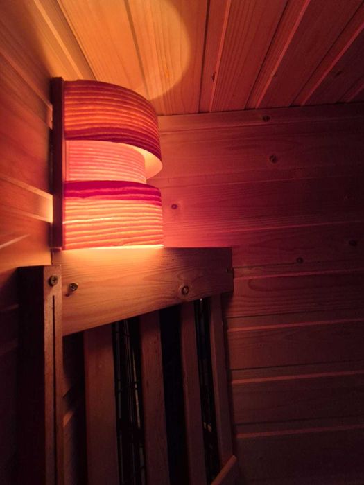 Sauna infrarot infrared na podczerwień biała 2-3 os drewniana MOCNA