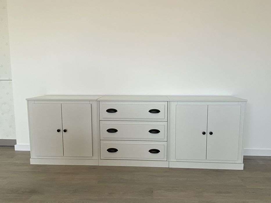 Aparador branco estilo rustico novo