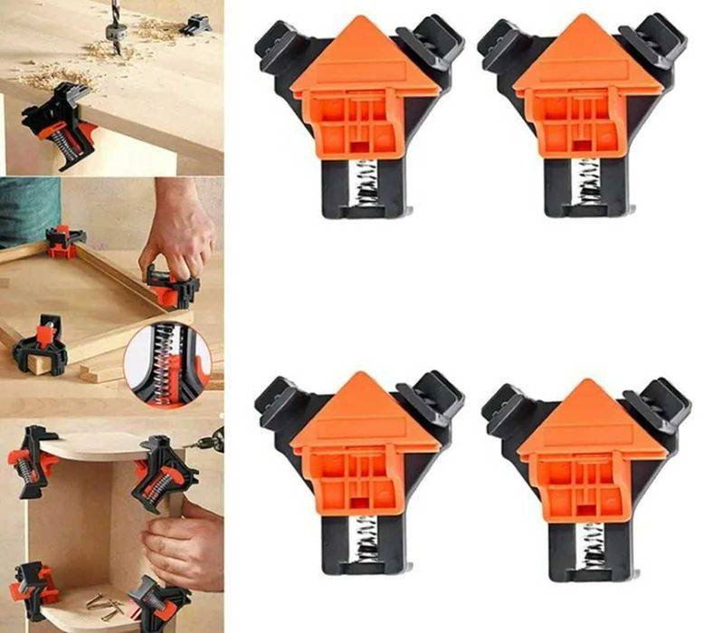 Набор угловых струбцин для деревянных рамок для мастера сборки мебели