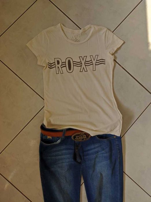Roxy koszulka top bluzka bawełniana top t-shirt