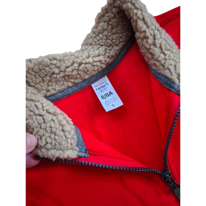 Дитяча флісова,тепла кофта худі на блискавці Carters Oshkosh для хлопч