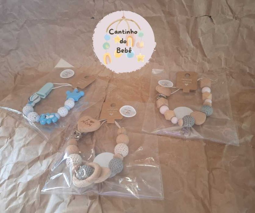 Acessórios em Silicone Personalizáveis para Bebés