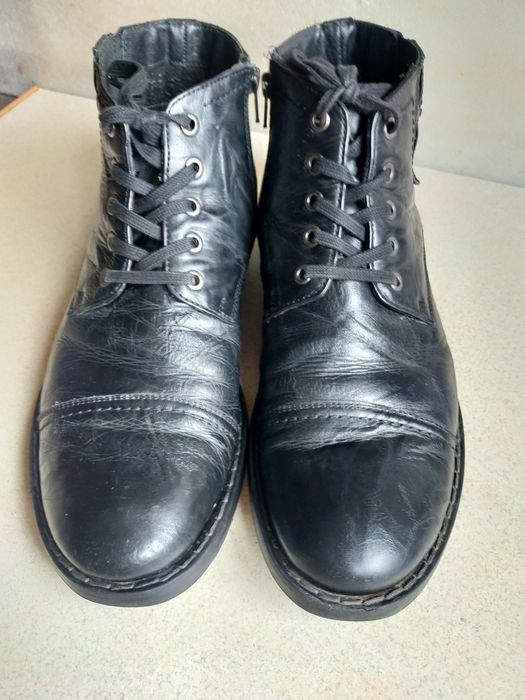 Buty zimowe sztyblety kozaki trzewiki skórzane Lasocki For Men 42/43