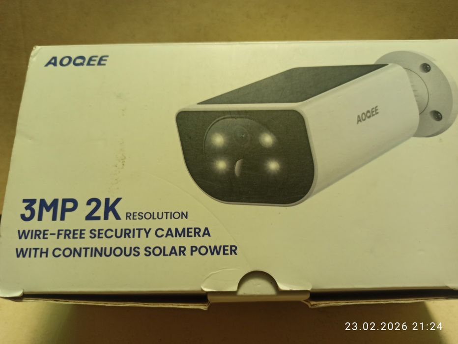 Продам видеокамеру AOQEE (Марка камеры)
3MP 2K RESOLUTION (Разрешение