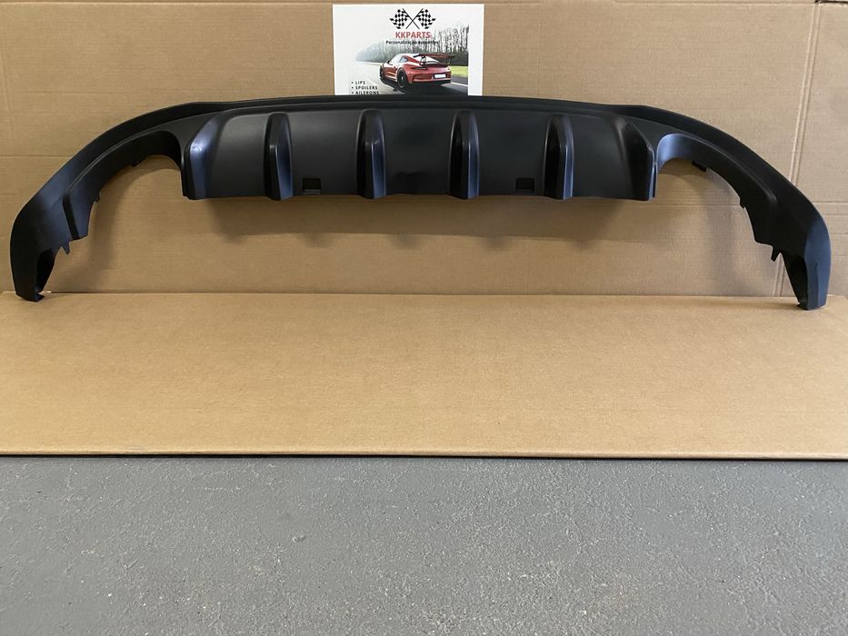 SPOILER DIFUSOR 4 SAÍDAS ESCAPE PALA ABA VW GOLF 7.5 TCR GTI R NORMAL