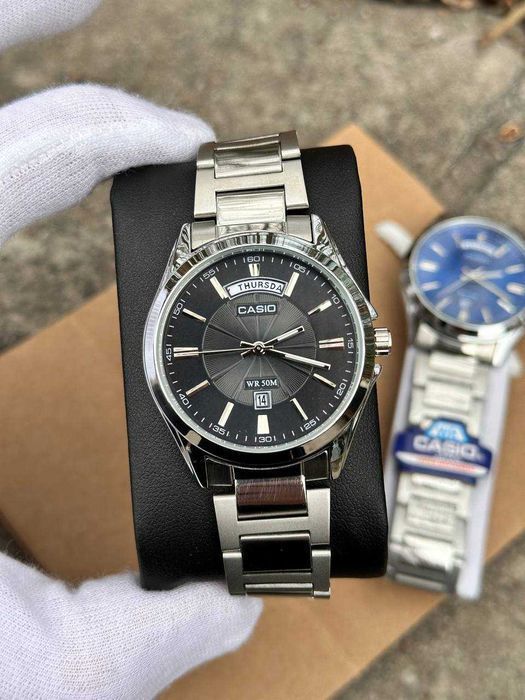 Годинник Casio MTP-1381 Black | Мужские наручние часы | касио MTP 1183