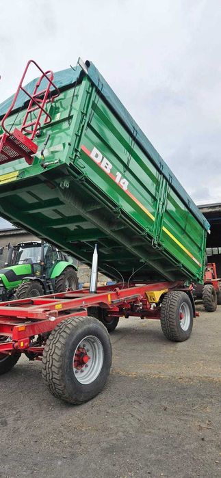 Przyczepa rolnicza dwuosiowa DB14