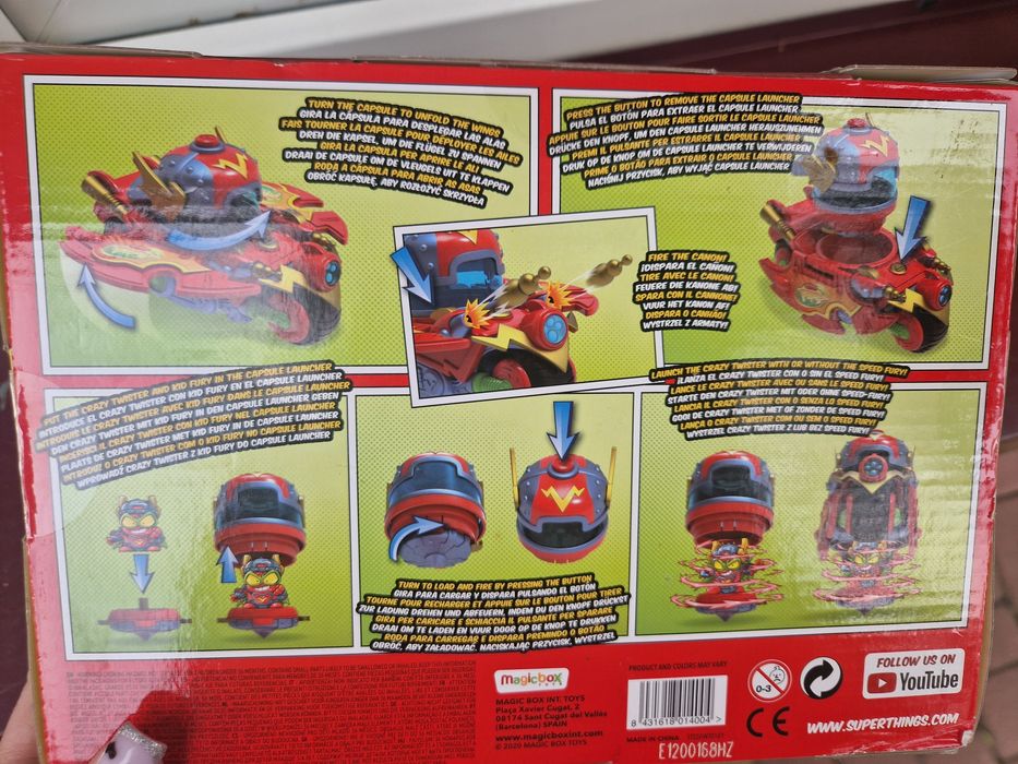 Pojazd Super things Speed fury