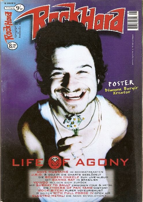 Revistas antigas de Metal em alemão