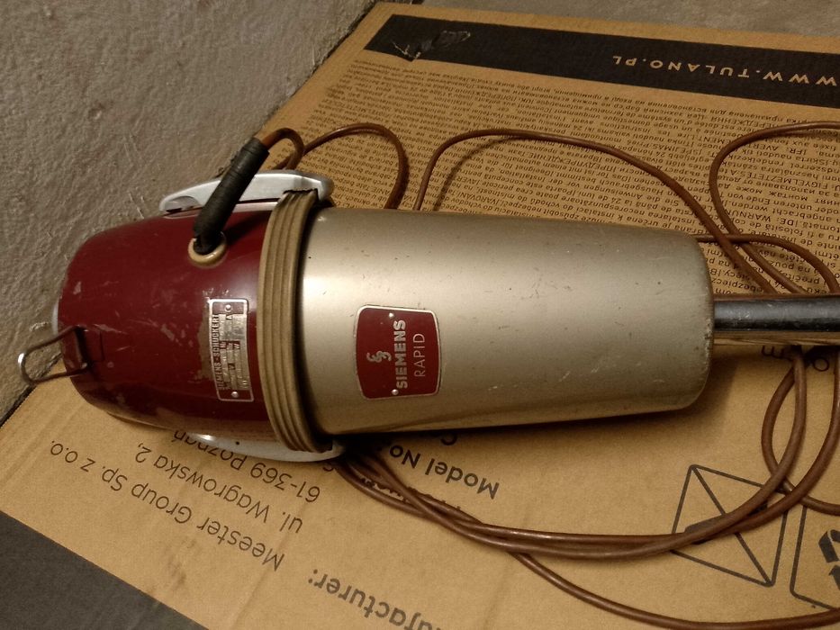 Odkurzacz Siemens Rapid lata 50, Gratka dla kolekcjonera,Vintage
