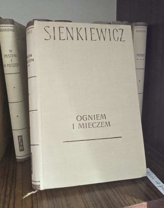 7 książek Sienkiewicz PIW 1962