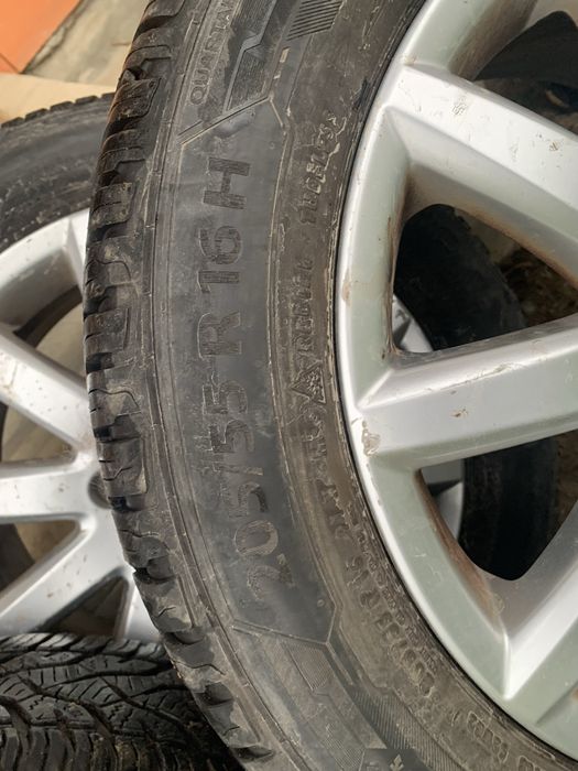Диски колеса та шини r16 для фольксваген volkswagen