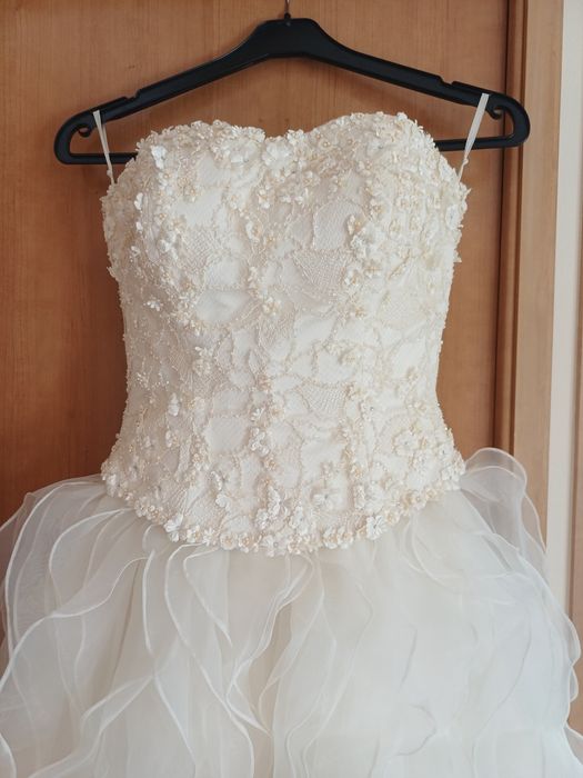 Vestido Noiva Pronovias coleção YOU – OFERTA Acessórios – 400 €