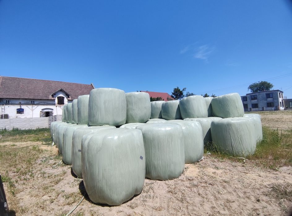 Sianokiszonka 120cm, kiszonka z traw, bele  120x120