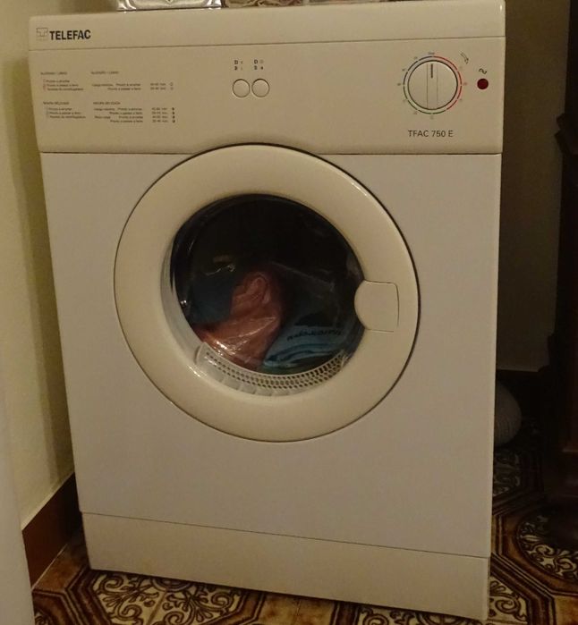 Máquina de secar roupa TELEFAC TFAC 750 E – pouco uso