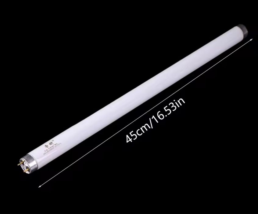 Lampada ultravioleta T8 45cm insectos