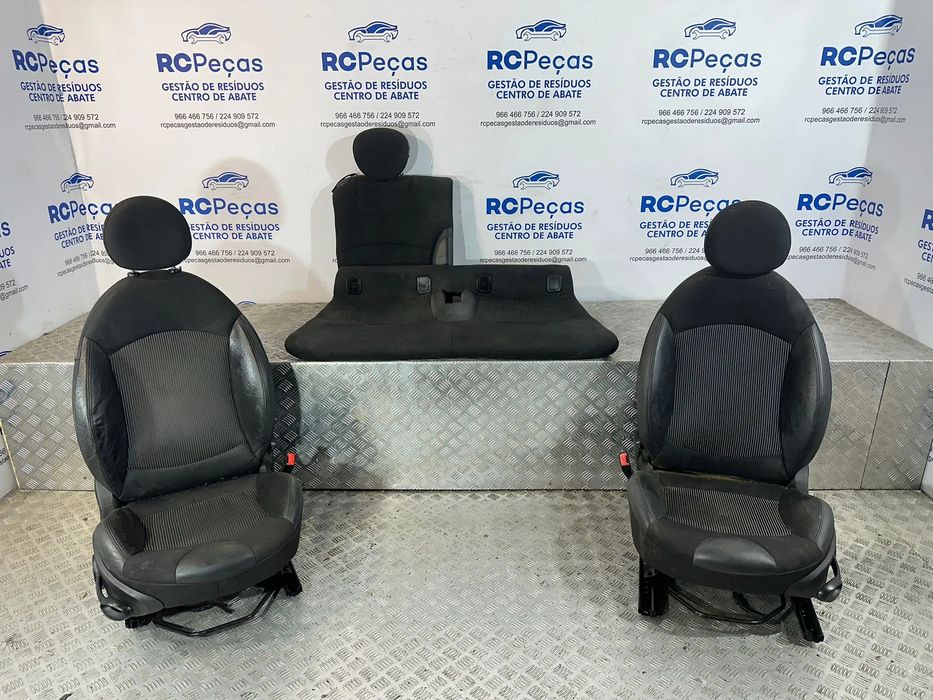 Conjunto de Bancos em Pele e Tecido Mini Cooper R55 R56 Original