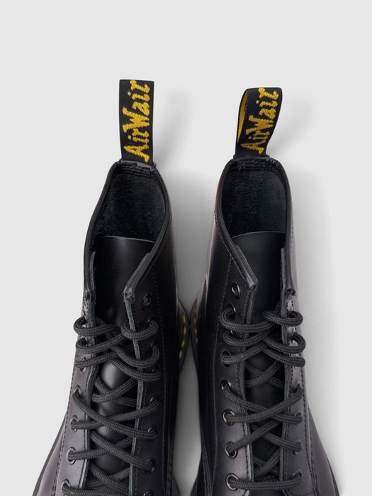 Botki Dr. Martens Lace Up Leather Boots Czarny Rozmiar 45