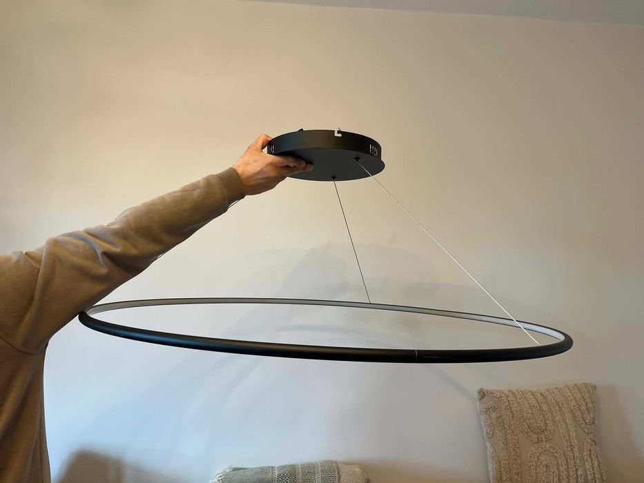 Lampa/żyrandol LED okrągła średnica 100cm