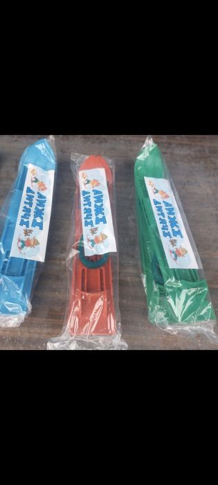 Дитячі лижі пласикові